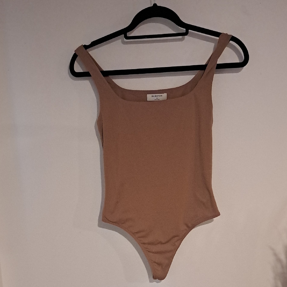 Babaton Light Brown Bodysuit Size M B105